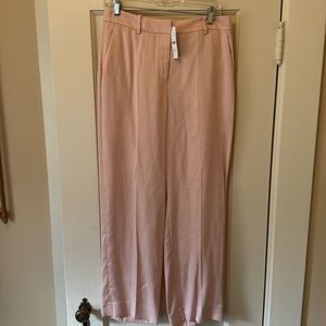 NWT - J Crew Wide Leg Pink Pant